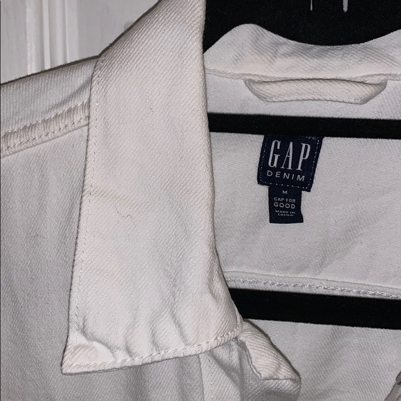 White Denim Jacket - Picture 2 of 3